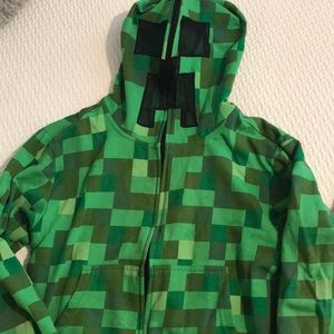 Kids Minecraft zip up